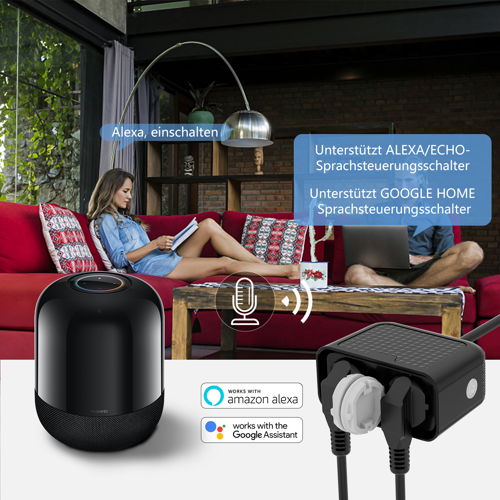 EU WIFI Smart Power Socket Out – обзор и цена Outdoor Power Outlet Wifi