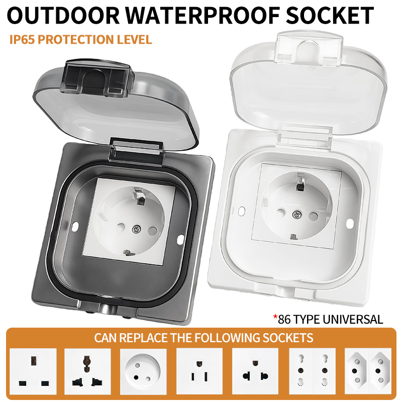 IP65 Waterproof Outdoor Socket – обзор и цена Outdoor Power Distribution Box