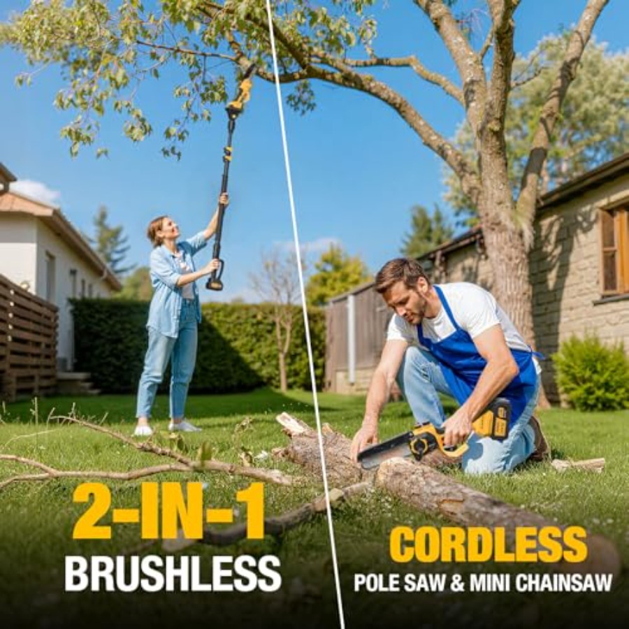 Tree trimming pruning: aluminu – обзор и цена Pole Saw Cordless