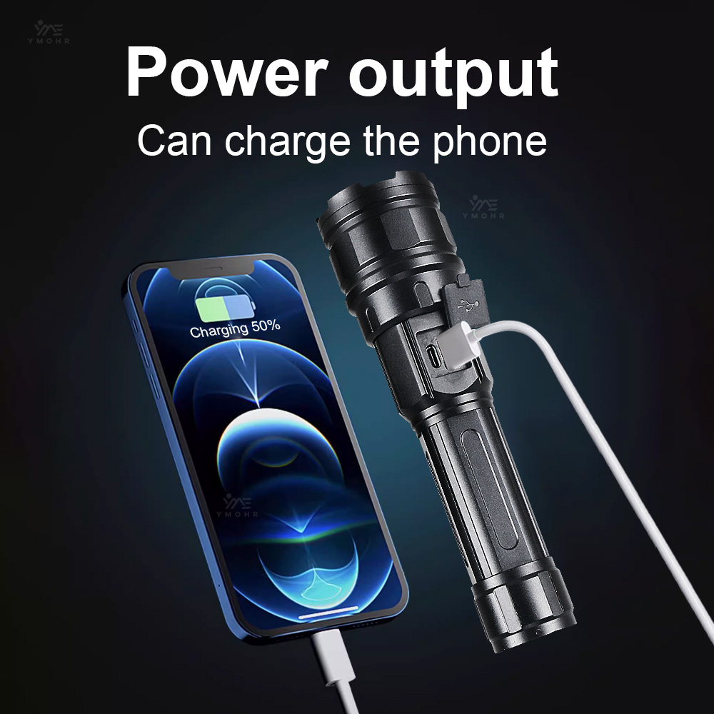 White Laser High Power Flashli – обзор и цена Outdoor Powerbank