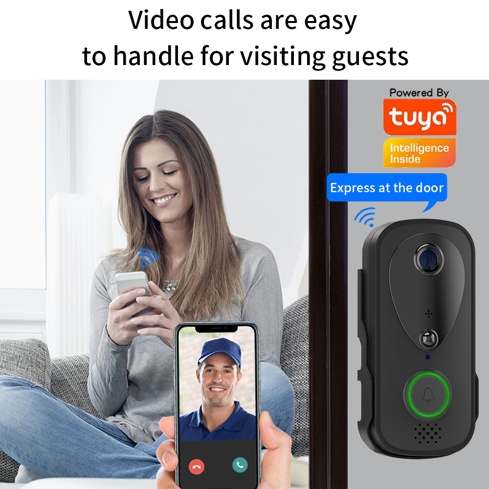 5G 2.4G WiFi Video Doorbell 10 – обзор и цена Outdoor Power Outlet Wifi