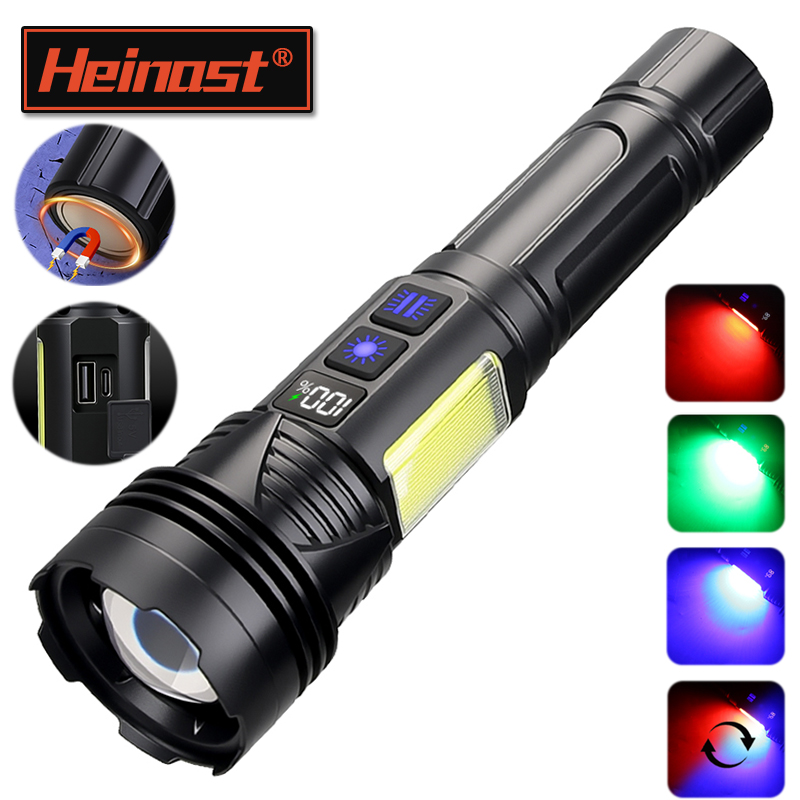 Powerful LED Handheld Flashlig – обзор и цена Outdoor Powerbank