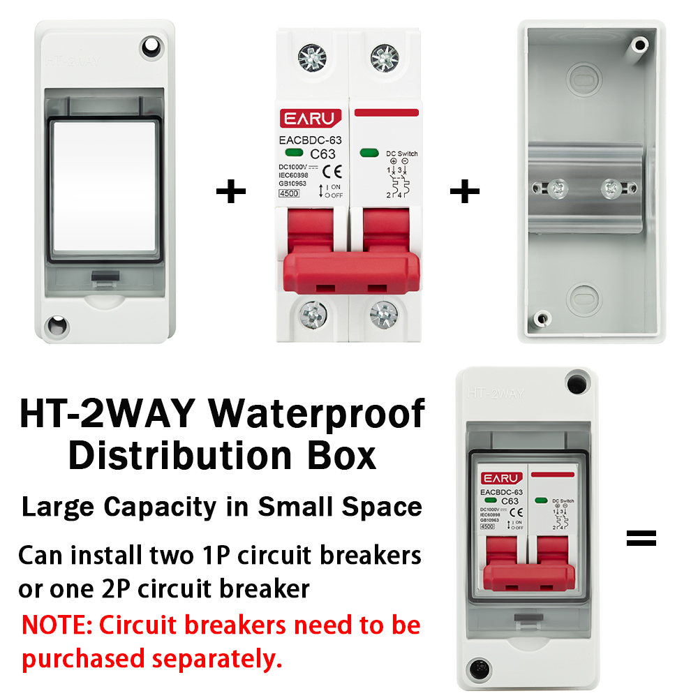 HT-2 IP65 Waterproof Distribut – обзор и цена Outdoor Power Distribution Box