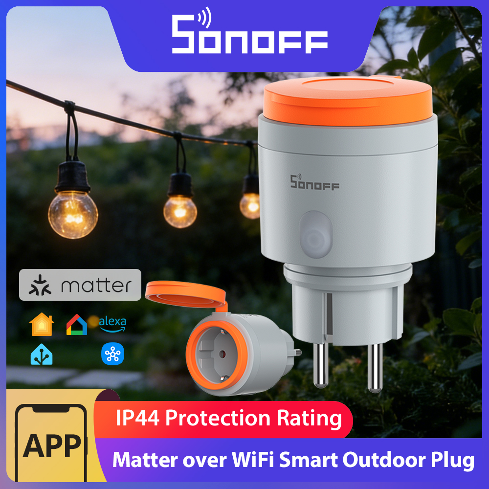 SONOFF S61STPF-PM-O Outdoor (T – обзор и цена Outdoor Power Outlet Wifi